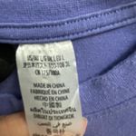 Disney Minnie Mouse Size Large Purple Short Sleeve 100 Anniversary Iridescent Photo 3