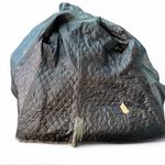 Massimo Dutti Women's  Blue Denim Trench Coat Photo 2