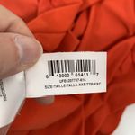 BCBGMAXAZRIA  Size XXS Dress V-neck High Low Hem Sleeveless Button Up Red Women’s Photo 7