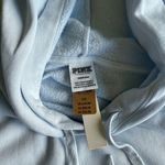 PINK - Victoria's Secret PINK Victoria’s Secret Women’s Campus Hoodie Baby Blue Sweatshirt Size Large NWT Photo 6