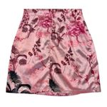 Pretty Little Thing  Pink Satin Split Mini Dress Oriental Asian Mandarin Size 2 Photo 8