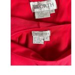 Y2K VTG. WORTH NY 100% SILK RED FAIRY CHAIN 2 PC. SET TOP SKIRT LARGE Photo 5