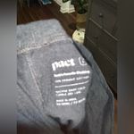 Pact Dark Gray Organic Cotton high rise lounge pants pj cozy casual fall Size L Photo 5