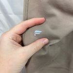 Fabletics  women's tan powerhold tummy control stretch athletic active leggings L Photo 3