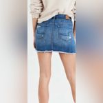 American Eagle America Eagle Distressed High Rise Denim Mini Skirt, Blue, Size US2, EUC Photo 1
