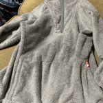 The North Face Fuzzy Grey Fleece Photo 0