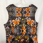 Dress Barn  Plus Size 22W Dress‎ Butterfly Moth Print Sleeveless A Line Scuba 1547 Photo 4
