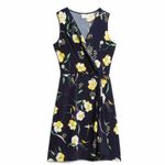 Kaileigh Stitch Fix  Navy Floral Mini Dress size Small Photo 1