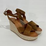 DOLCE VITA Pello Brown Suede Womens Espadrille Wedges Size 10 Photo 48