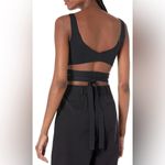 NWT the drop black malika wrap shirt medium Photo 1