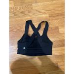Lululemon  Black Align Cross Strap Sports Bra Size 2 Photo 1