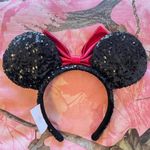 Disney minnie mouse  land sequin mickey bow ears headband Photo 1