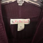 Burgundy sweater dress Purple Size M Photo 2