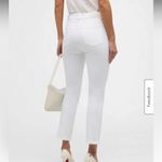 DL1961 Mara instasculpt straight legged  white cropped jeans Photo 9