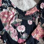 Floral vintage corset cut maxi dress Multiple Photo 4