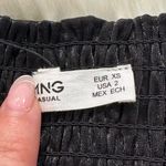 Mango NWT MNG Off The Shoulder Puff Sleeve Polka Dot Blouse Photo 10