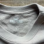 Hollister Women's Beige New York Brooklyn Auto Crew Neck Sweatshirt Size Small Photo 2