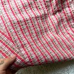 Vintage pink and brown plaid Highwaisted pull on pants Size L Photo 5