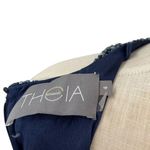 Theia Sequin Sheath Dress Embellished Beaded Sleeveless Navy Blue Size US 4 Photo 10