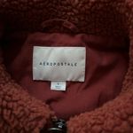 Aeropostale Burnt Orange Sherpa Fall Jacket Photo 3