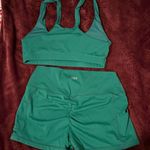Forever 21 Green  workout set  Photo 2