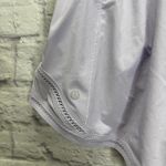 Lululemon Hotty Hot High-Rise Lined Short 4" Lace Trim Lavender Frost Size 10 Photo 3