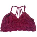 Torrid 2 lace strappy lattice back bralette sheer mesh BC 2645 Photo 1