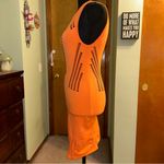 Urban Outfitters iets frans orange sleeveless mini dress bodycon cutouts size M Size M Photo 3