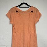 Fresh Produce  Orange Cotton Mini Dress Womens S Short Sleeve Casual Beachy Hike Photo 11