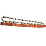 Avon Faux Pearl Pearlescent Necklace Chain Vintage 70s 80s 90s Jewelry Pendant Gray Photo 2