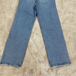 Levi's Levi’s Women’s Ribcage Straight Leg Ankle Jeans High Rise Button Fly in Blue 26 Photo 8