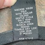 Ashley Stewart Black V-neck Peplum Puff Long Sleeve Blouse 22/24 Photo 6