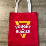 The Boys Vought A Burger Tote Bag Red Photo 0
