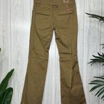 Zana Di Y2K Trendy  Khaki Cargo Flare Pants Juniors size 5 Photo 2