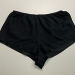 Victoria's Secret Vintage  Nighty Set Cami Tank Shorts Satin Lace Trim Black Y2K Photo 14