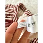 J.Crew  | NWT Collection cropped Stratus pant with sequins red multi stripe Sz 8 Photo 10