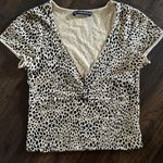 Brandy Melville  animal print Gina top Photo 0