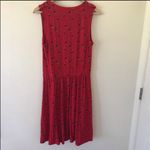 Anthropologie Anthro leifnotes red anchor sail boat dress Photo 8