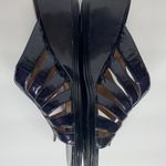 Soffit Women’s Deep Purple Open Toe Wedge Sandals Size 9M Photo 5