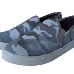 Steve Madden Shoes Womens 10 Safary Camouflage Canvas Slip On Sneakers Gray Photo 7