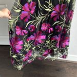 Dress the Population  Halter Maxi Embroidered Floral Neck Tie Dress Photo 7