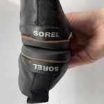 Sorel Leather Ella Black Slip On Shoe 10.5 Photo 7