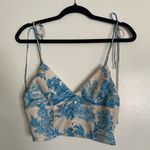 Urban Outfitters  Lilly Satin Tie Shoulder Top Photo 2