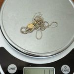 Disney LA CN Ohana Lilo & Stich Hibiscus Flower Slider Lariat Necklace 11g. Photo 7