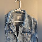 Old Navy  Distressed Denim Jacket Photo 3