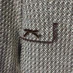 Tahari Arthur S. Levine Women's Tweed Blazer Jacket 6 Black Teal Lace Trim Photo 3