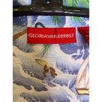 Gloria Vanderbilt Bahamas Tropical Short Sleeve Button Down Shirt Sz Lg Rayon Photo 4