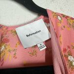 Reformation  Mya Floral Puff Sleeve Dress Size 0 Photo 4