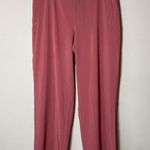 Athleta NWOT  Womens Sz 12 Brooklyn Heights High Rise Wide Leg Trouser Berry Pink Photo 5