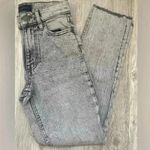 Aeropostale  | Gray Denim Mom Cutoff Jeans | Juniors 000 Photo 0